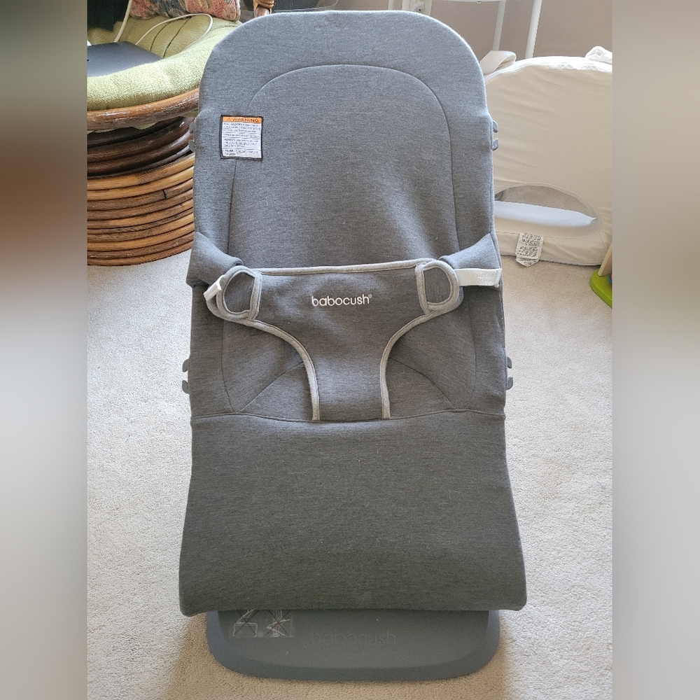 Gray Baby Bouncer by Babocush